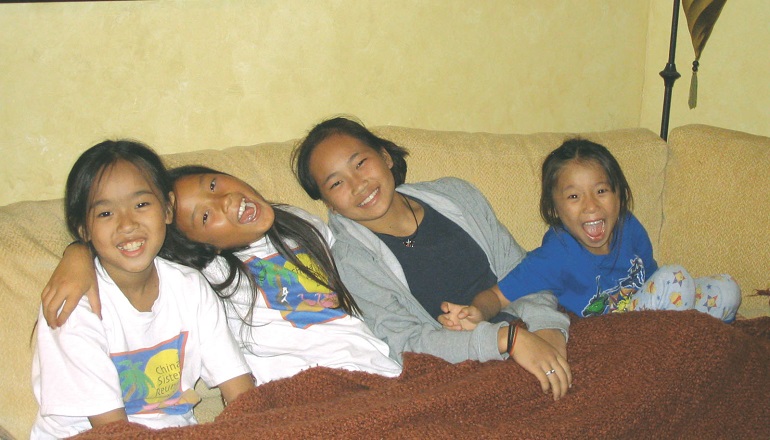 Two girls started as friends, and discovered they were birth siblings