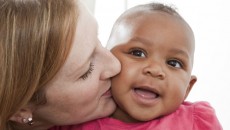 Bond with your baby like this happy mother and child