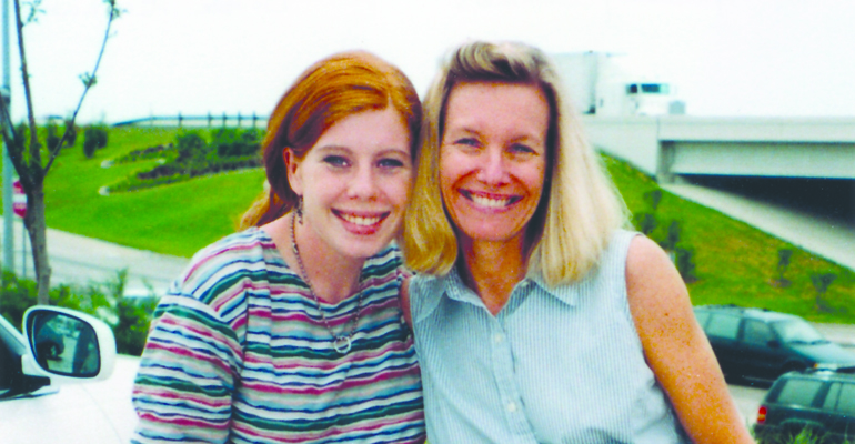 An adoptive mom in a happy relationship with the birth mother