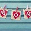 First Mother's Day garland