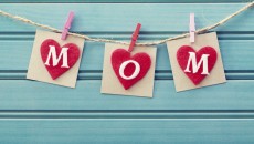 First Mother's Day garland