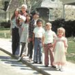The creator of Outside Looking In with his family