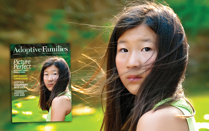 Enter Adoptive Families Cover Photo Contest - 2011 winner