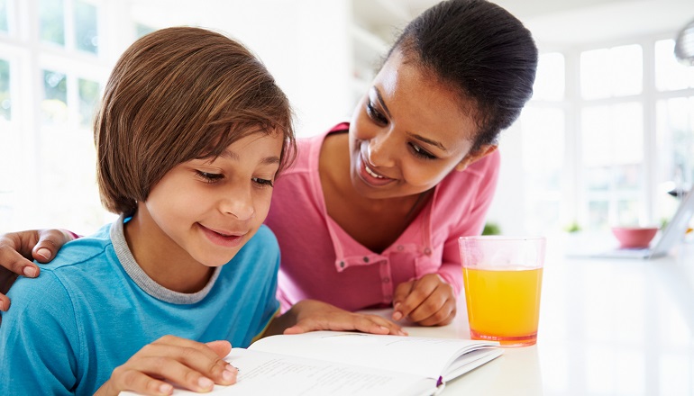 How over functioning parents can step back and let kids do homework themselves.