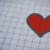 A heart on graph paper