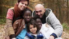 One of many multicultural adoptive families