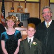 A photo taken on Justin's adoption day