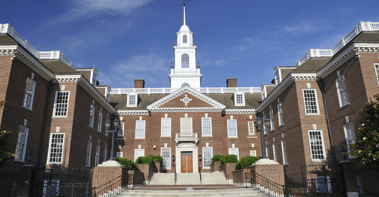 The house where representatives decide Delaware adoption laws