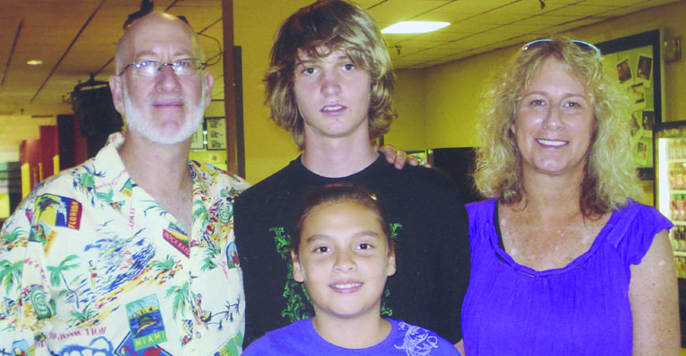 The Rubin family, who no longer view adoption as loss