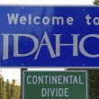 A sign for Idaho, where Idaho adoption laws apply