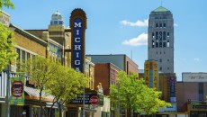 A street in Michigan, representing Michigan adoption laws