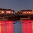 A bridge in Trenton, a city governed by New Jersey adoption laws