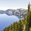 Crater Lake in Oregon, where Oregon adoption laws apply