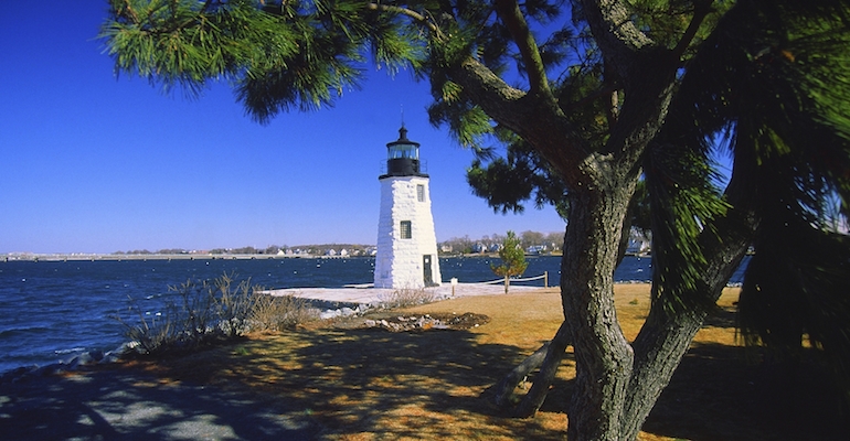 A lighthouse governed by Rhode Island adoption laws