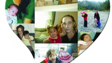 Foster mother Annie Kassof and her foster children