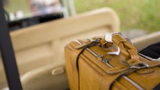 A suitcase filled with necessary items for adoption travel