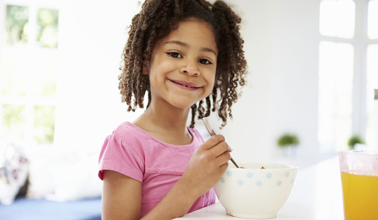 Food problems in older children can be overcome