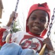 Small boy who joined his family through Uganda adoption