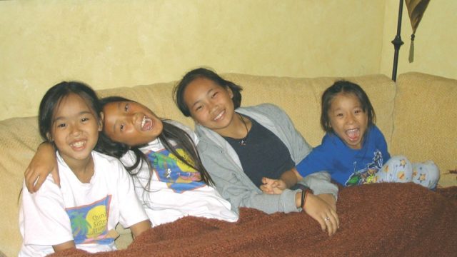 Two girls started as friends, and discovered they were birth siblings
