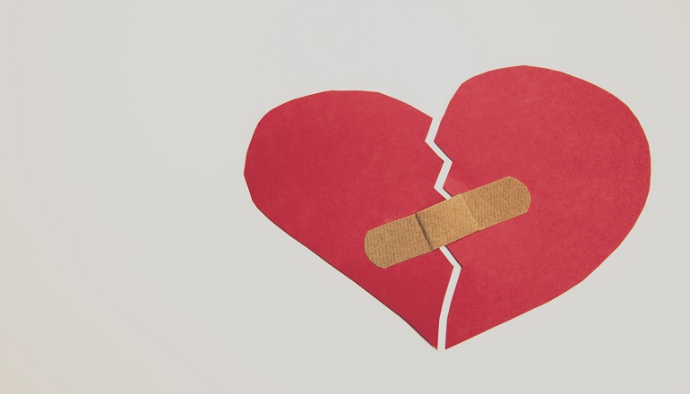 A band aid on a broken heart