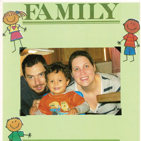 Scrapbook Stickers - Adoption Baby