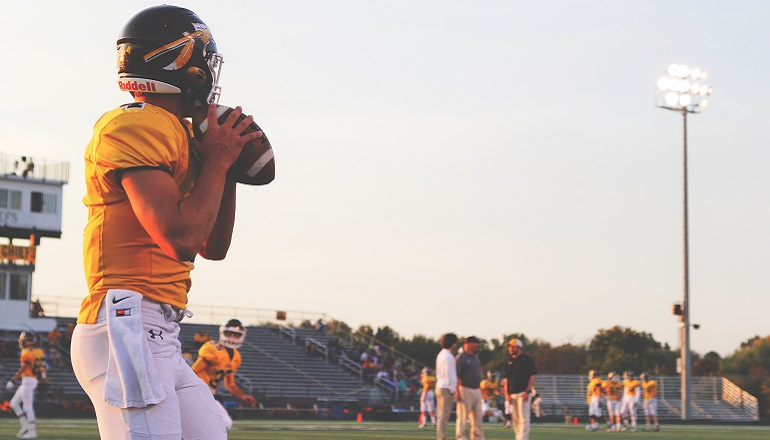 An adopted teen starts playing sports as part of his identity development.