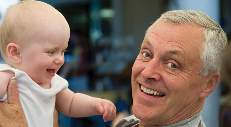 Teaching grandparents about adoption.