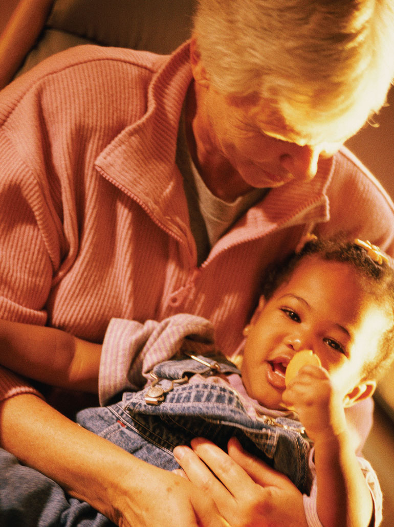 Developmental stages: exploring his surroundings