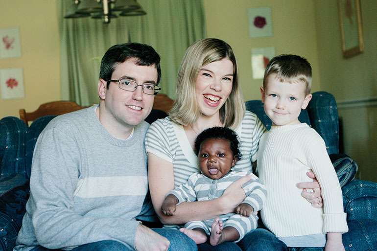 Adoptive breastfeeding worked for this family