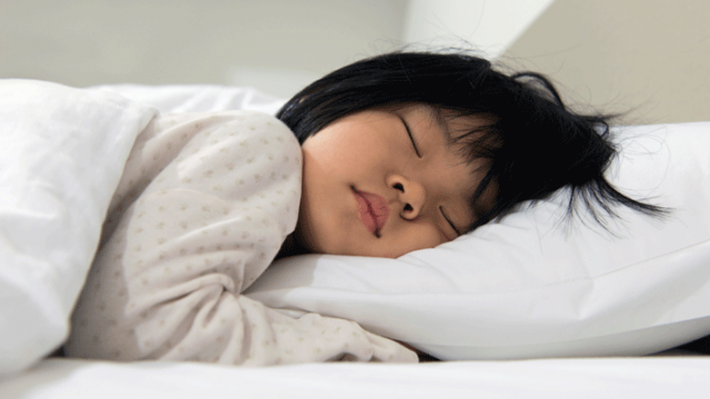 A bedtime routine leads to good sleep