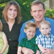 A family after adopting infants through foster care