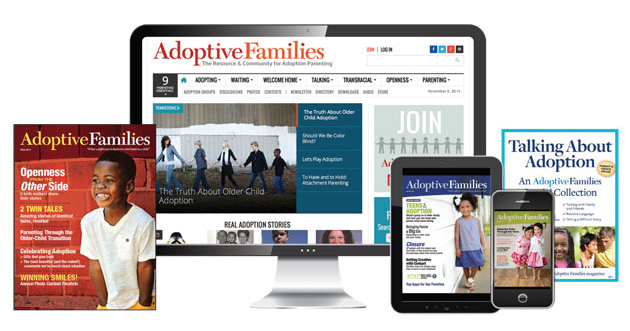 Join Adoptive Families - the resource and community for adoption parenting.