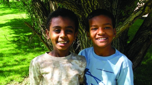 Two Ethiopian brothers
