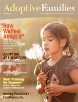 Adoptive Families magazine winter 2015