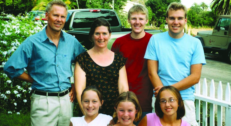 Family who is the subject of this foster adoption series