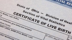 Ohio State Birth Certificate