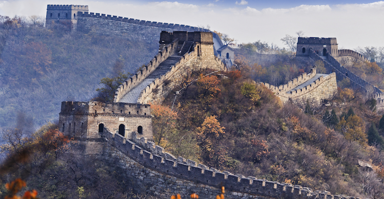 The Great Wall of China, a factor to consider along with the cost to adopt from China