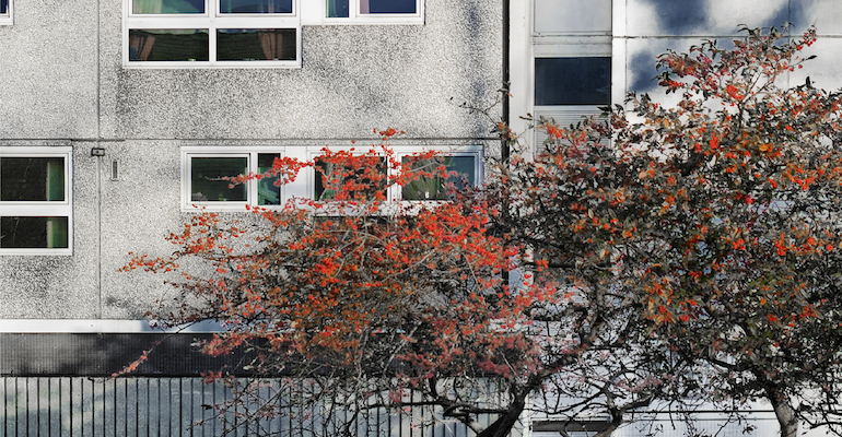 A building exterior, representing the now-defunct Joint Council headquarters