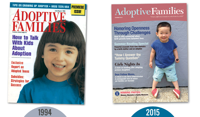 Enter the Adoptive Families Then and Now Contest
