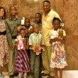 A happy family formed through the foster care process