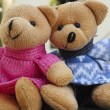 Teddy bears, representing the children's book Little Cub