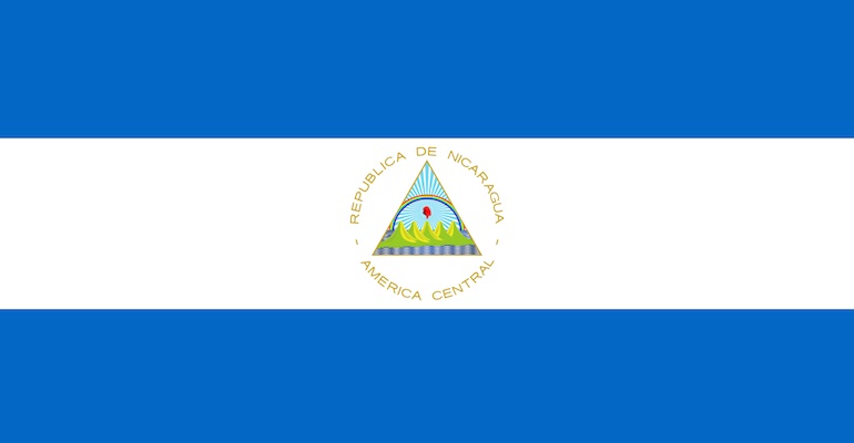 Flag of Nicaragua, representing Nicaragua adoption