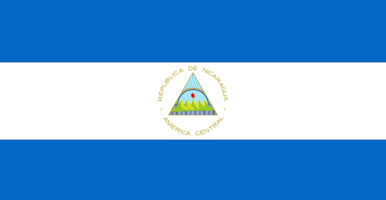 Flag of Nicaragua, representing Nicaragua adoption