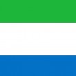 The flag of Sierra Leone, representing Sierra Leone adoption