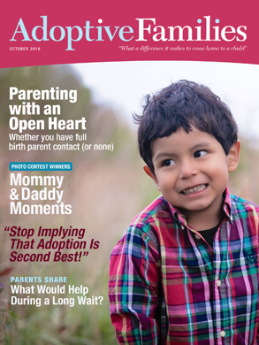 October 2016 issue of Adoptive Families magazine