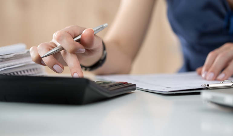 woman filing for the adoption tax credit