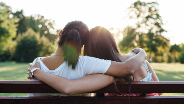 An adoptive mother and her teen daughter share a moment of empathy and connection