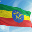 An Ethiopian flag flaying in Ethiopia, which has recently suspended international adoption