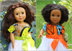 diverse dolls and toys - Ikuzi Dolls