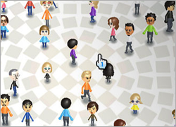 diverse dolls and toys - diverse Mii characters for the Nintendo Wii